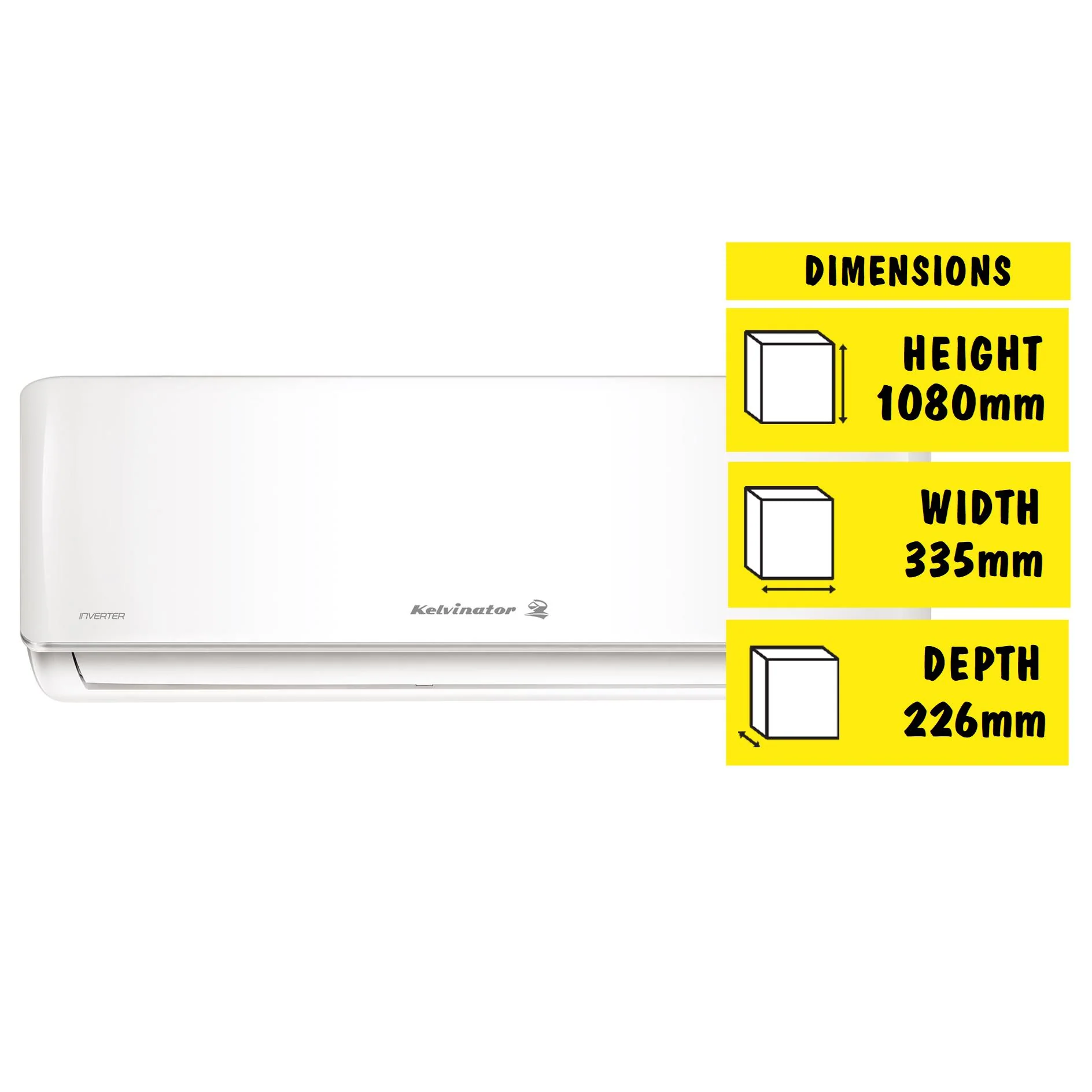 Kelvinator KSD71HWJ 7.1kW Split System Inverter Reverse Cycle Air Conditioner