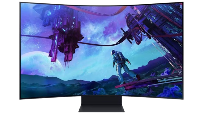 Samsung 55-inch Odyssey Ark 2nd Gen Curved UHD Gaming Monitor