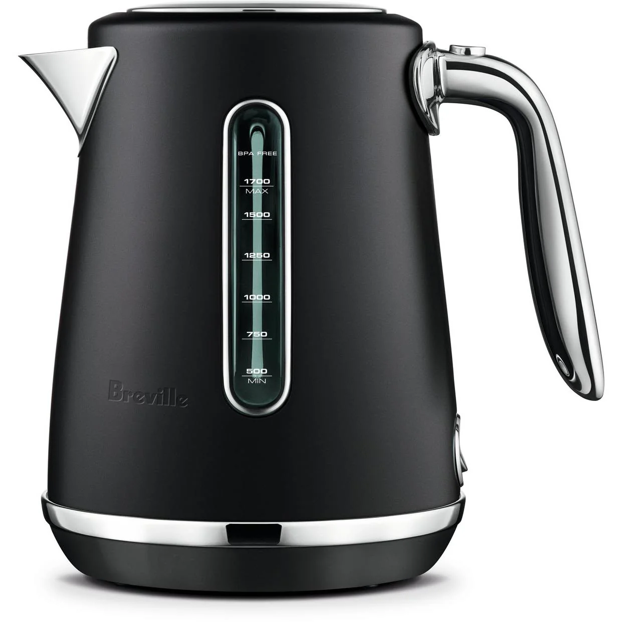 Breville The Soft Top® Luxe Kettle (Black Truffle)