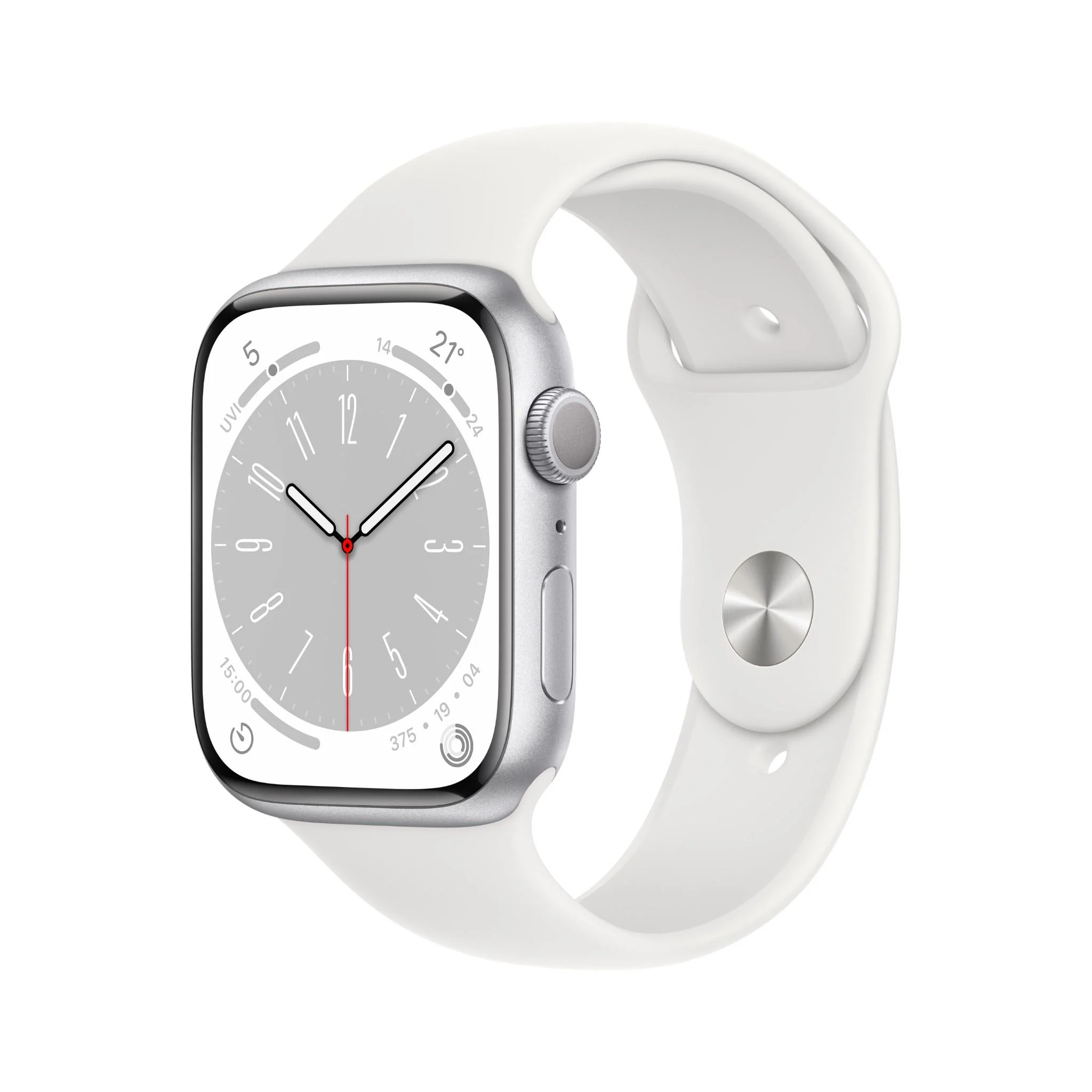 Apple Watch Series 8 45mm Silver Aluminium Case GPS