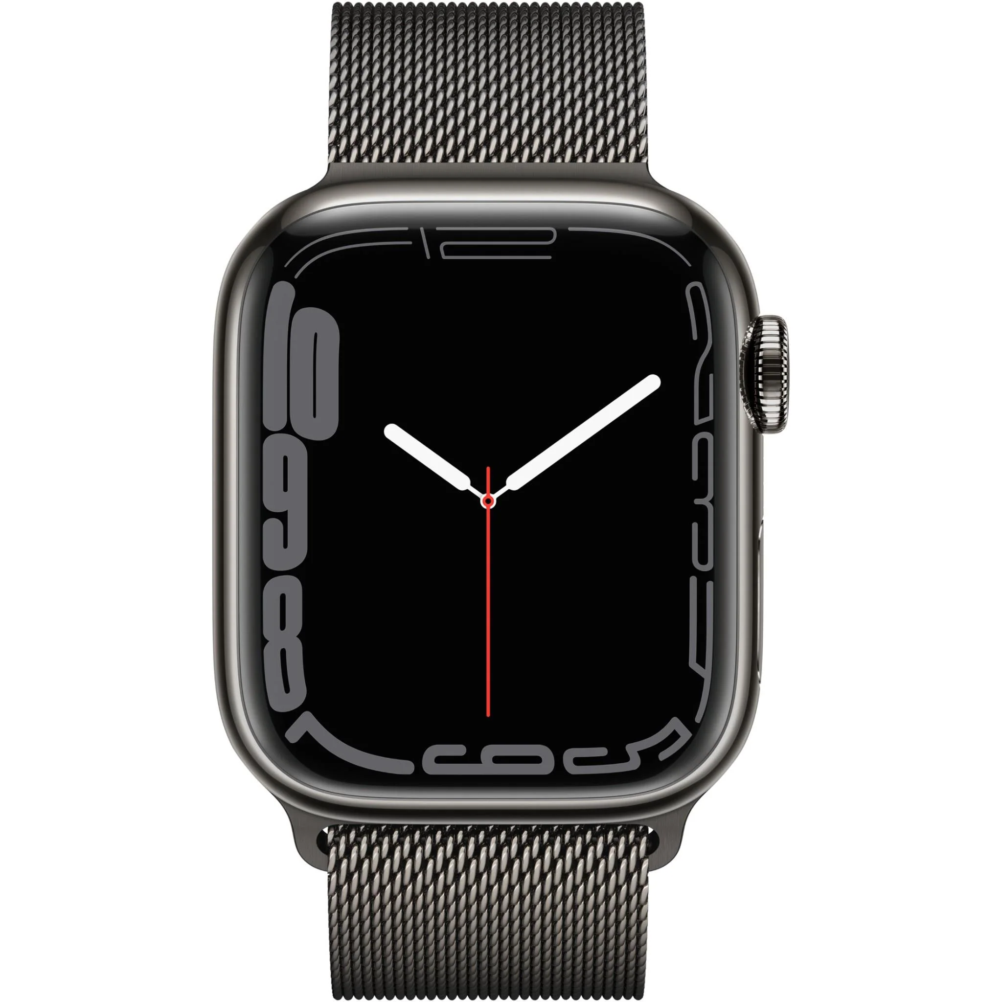 Apple Watch Series 7 41mm Graphite Stainless Steel Case GPS + Cellular