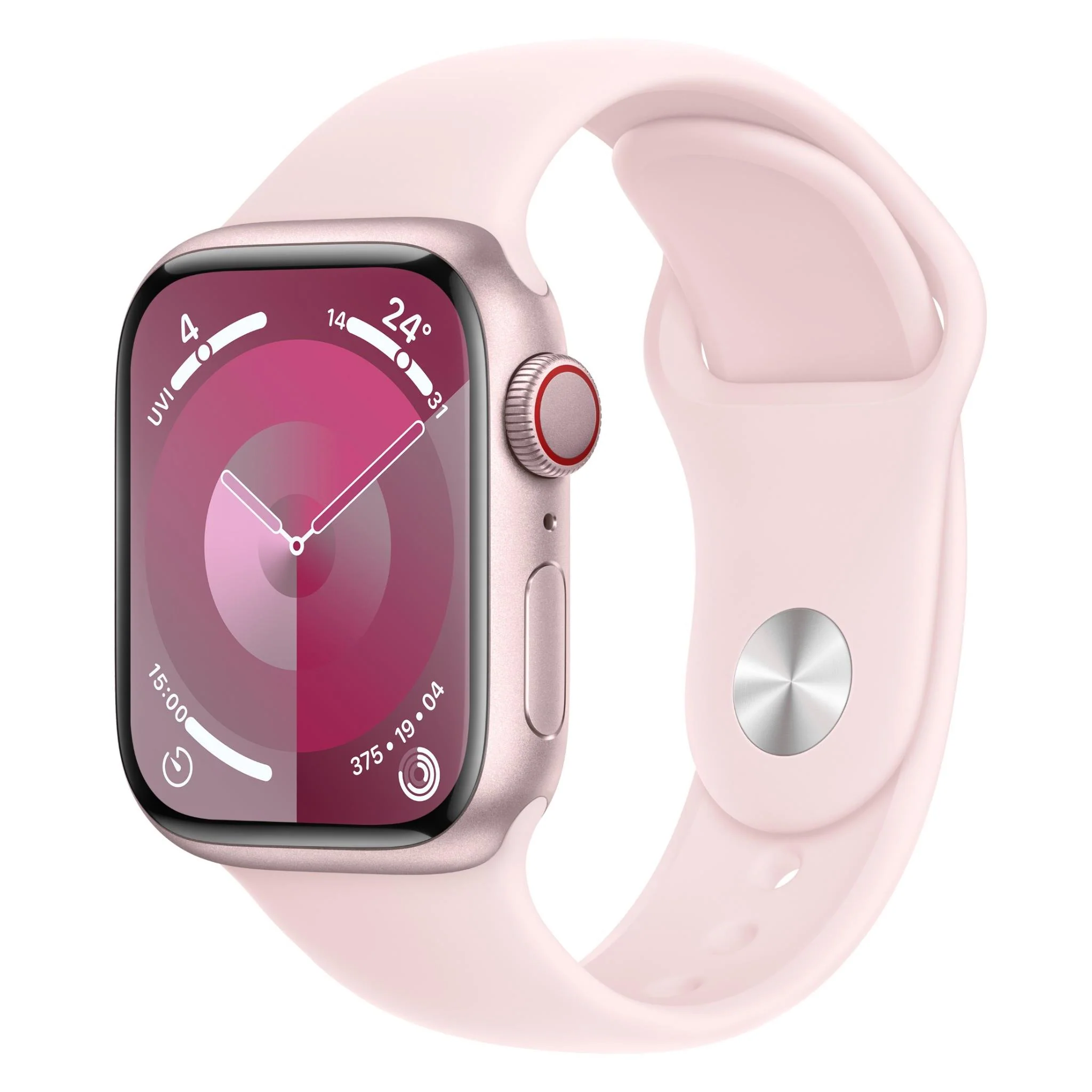 Apple Watch Series 9 41mm Pink Aluminium Case GPS + Cellular (M/L)